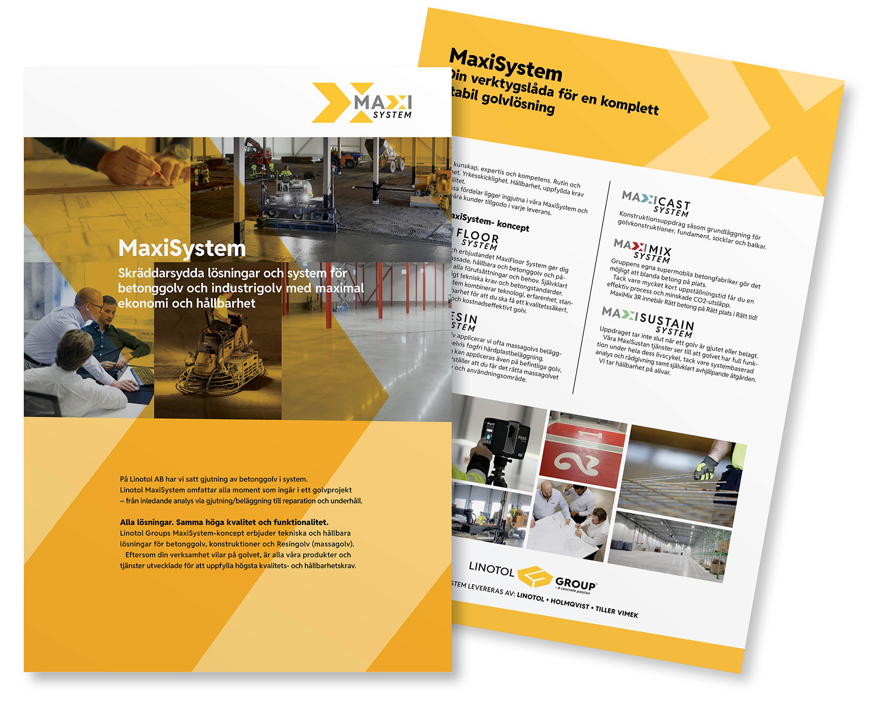 Maxi system produktblad