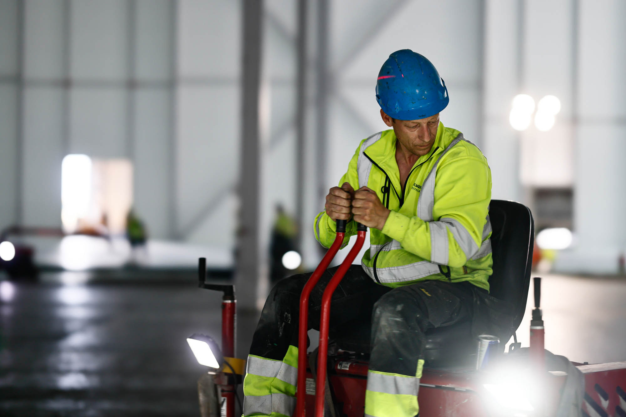 Industrigolv med Holmqvist betongentreprenader